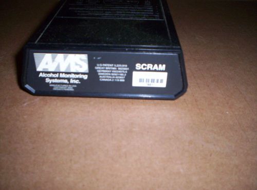 AMS  Alcohol Monitoring System SCRAM AMS-SM01