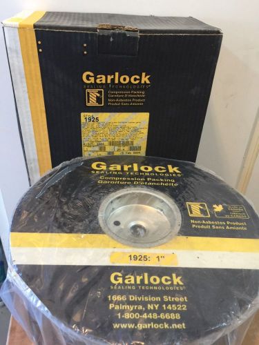 GARLOCK 1&#034; STYLE 1925 COMPRESSION PUMP PACKING 5# 41925-3064