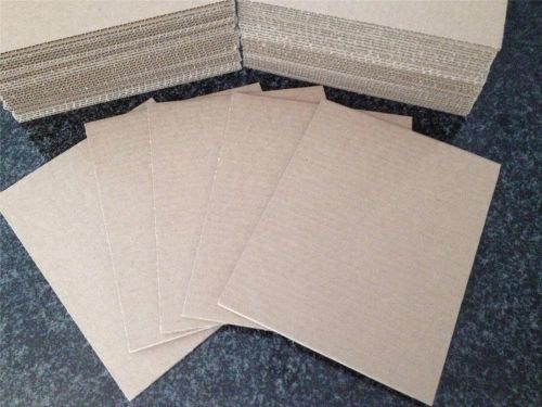 300 - 8 1/2 x 11 Corrugated Cardboard Pads Inserts Sheet 32 ECT - 8.5 x 11 USA