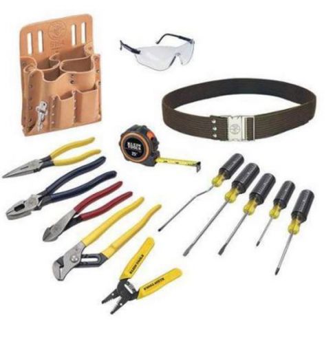 general hand tool kit 80014, 14 piece electrician, set pliers wire stripper 14pc