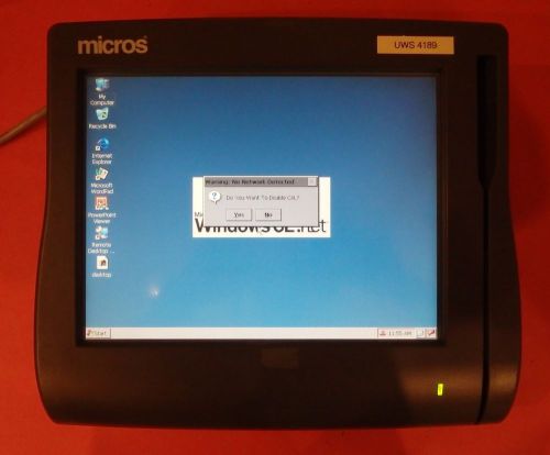 Micros workstation 4 system unit point of sale pos ws4 z3430 for sale