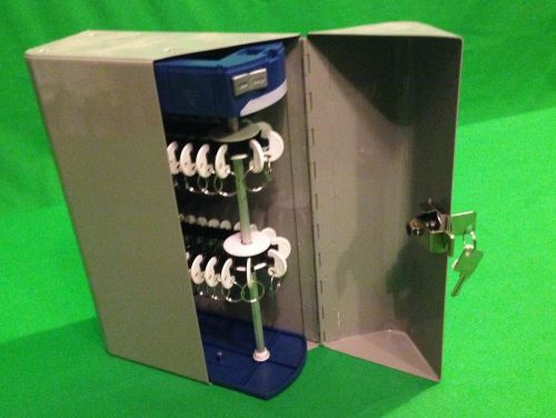 Electric Rotating KEY LOCATOR Cabinet Valet Wall Mount Safe Organizer Lock Box