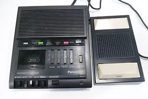 Panasonic RR-930 Microcassette Transcriber Dictaphone Recorder w/ Pedal RP-2692