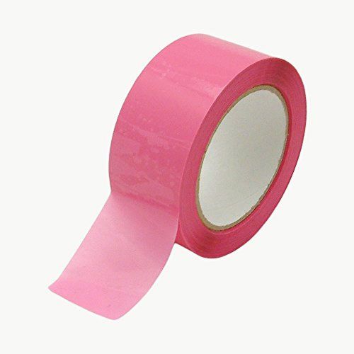 JVCC OPP-20C Economy Grade Colored Packaging Tape: 2 in. x 110 yds. (Pink)