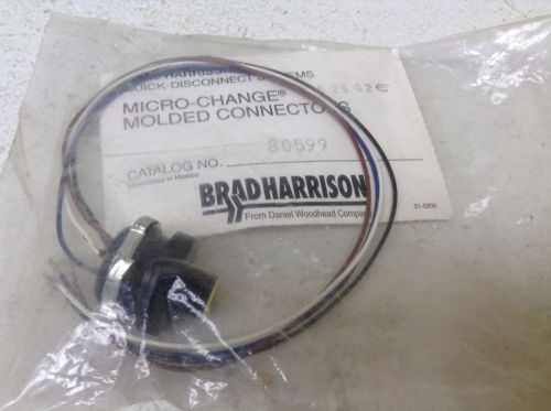Woodhead Brad Harrison 8R4006A18A120 4P MALE Male Micro Chang 12&#034; 80599 New (TB)
