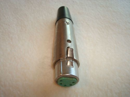 Switchcraft A5F Series 5-Pin Female XLR Audio Connector #32