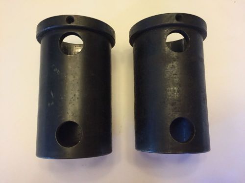 Pair of CNC Lathe Tool Bushing OD 2 1/2&#034; ID 2&#034;   /Haas/Mori Seiki/Mazak