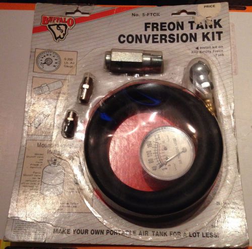 Buffalo brand 5 pc freon tank conversion kit nos in original package for sale