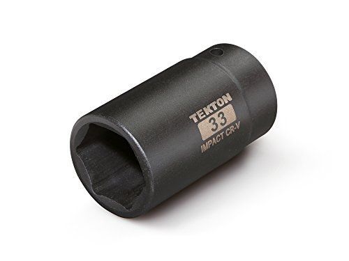 Tekton 4943 1/2-inch drive by 33 mm deep impact socket for sale