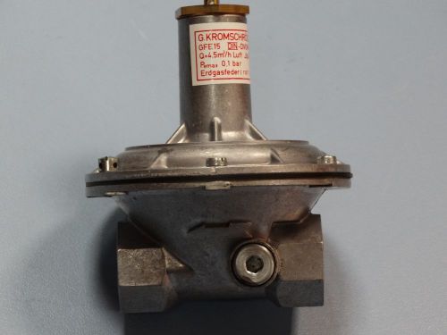 Kromschroder gfe15 gas valve 30mbar, 220v for sale