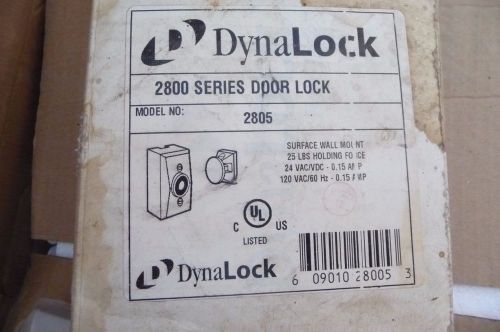 DYNALOCK 2800 SERIES MAGNETIC DOOR LOCK MODEL 2805 BRAND NEW!