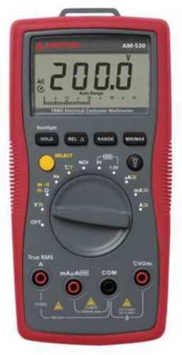 Amprobe am-530/wwg digital multimeter, 750v, 10a, 40 mohms new !!! for sale