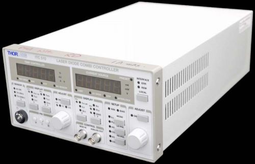 ThorLabs ITC-510 Digital Adjustable Temperature/TEC Laser Diode Combi Controller