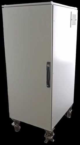 Hoffman a-1184 industrial 29.5x24x52.5&#034; control panel single door enclosure for sale