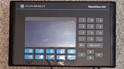 Allen Bradley 2711-K5A2 PanelView 550 Operator Interface, DH 485