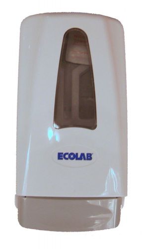 ECOLAB Bullseye White Soap/Foam Dispenser! 92022111-Tape/Screw Mount-NEW!