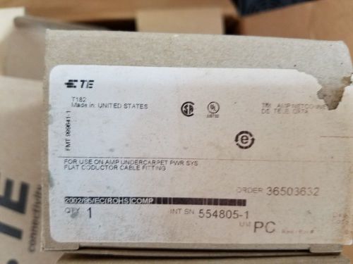 Amp / tyco / te connectivity under carpet sys. wall mount box 554805-1 for sale