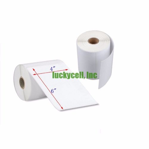 1 Roll 250/Roll 4x6 Direct Thermal Labels for Zebra 2844 ZP-450 ZP-500 ZP-505