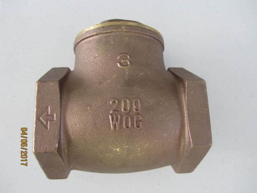 Smith cooper 3&#034; swing check brass valve for sale