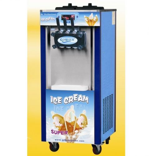 New 3 head soft ice cream machine 220v 60hz/ 220v 50hz free post by sea for sale