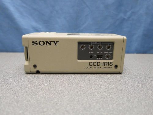 Sony CCD-IRIS Color Video Camera Model DXC-107A