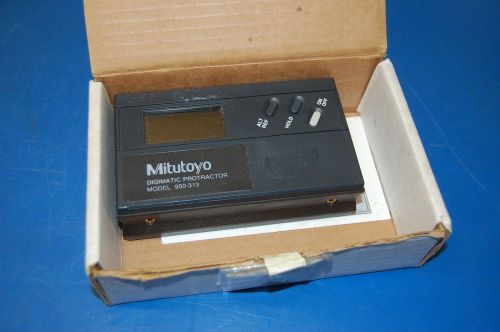 Mitutoyo Digimatic Protractor Model 950-313 (with manual)