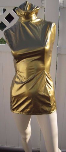 Gold Luster Christmas, Holiday Viaggio Professional Mannequin, Dress Form Cover