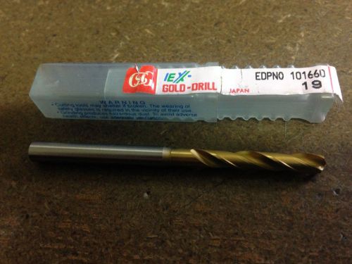 .1660&#034; #19 ex-sus-gold drill for sale