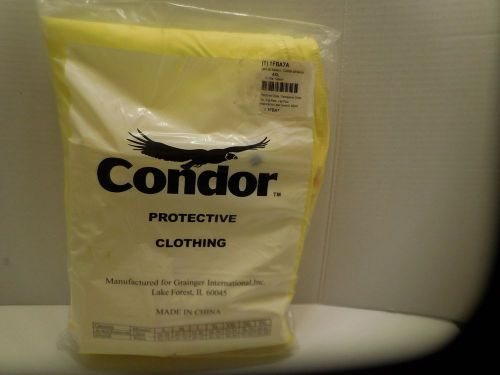 CONDOR HI VISIBILITY RAIN BIB OVERALLS NEW  SIZE 4XL  LOT OF 5