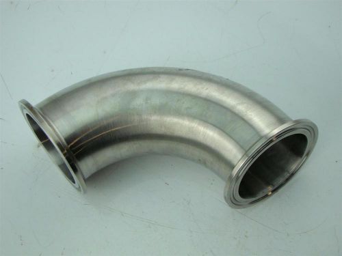2&#034; sanitary ss elbow tubing tri-clamp  316l  925622 for sale