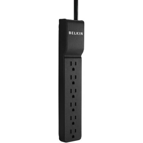 Belkin BE106000-06R 6-Outlet Home/Office Surge Protector w/Rotating Plug