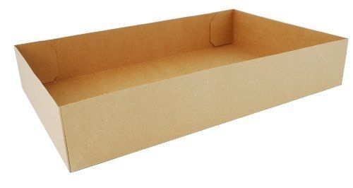 Southern Champion Tray 1290 Kraft Paperboard One Piece Donut Tray, 17&#034; Length x