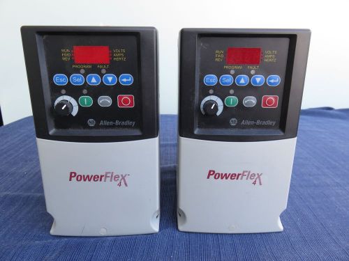 Allen bradley powerflex 4 vfd d6p0n104 3hp  series a 2 available for sale