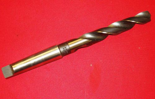 Chicago latrobe 110 27/32&#034; drill bit # 3 morse taper shank usa made 10.75&#034; oal for sale