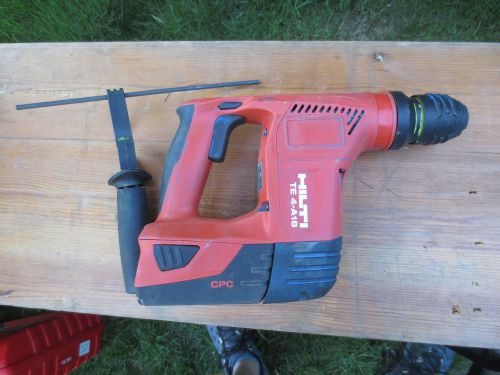 Hilti TE4-A18 Cordless Rotary Hammer Drill 18V Li-ion with battery SDS