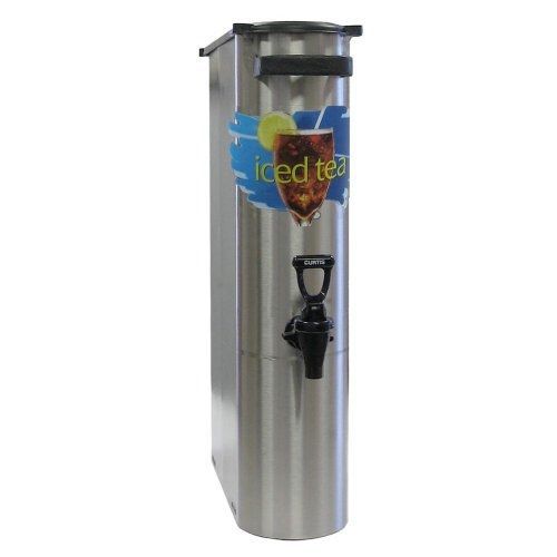 Wilbur Curtis Iced Tea Dispenser 3.5 Gallon Narrow Tea Dispenser, 22&#034;H -