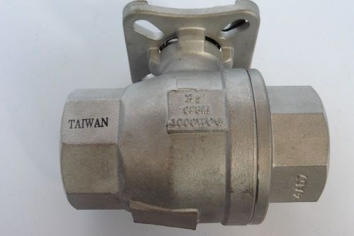 Mueller stainless steel valve f05/f07/814  1-1/2&#034; cf8m  1000wog for sale