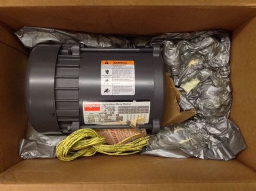 Dayton electric motor - 3n367d, 1/3 hp, 1725/1425 rpm, phase 3, frame 56 for sale