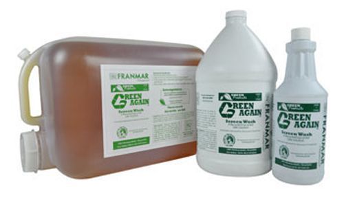 New- 5 gallon- franmar chemical green again textile ink cleaner gn5gwd for sale