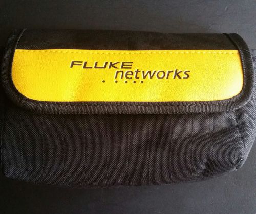 NEW Fluke Networks Soft Pouch 7&#034; X 6&#034; Velcro Closure &amp; Belt Loop