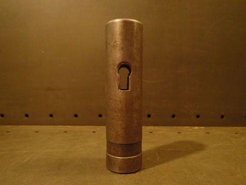 1-1/2&#034; od straight shank x morse taper #3 bore drill holder adapter 5-3/4 long for sale