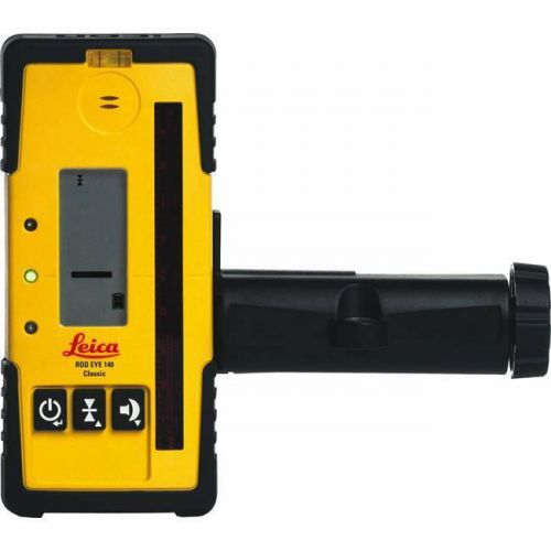 New leica rod eye 140 classic laser receiver detector &amp; clamp with warranty for sale