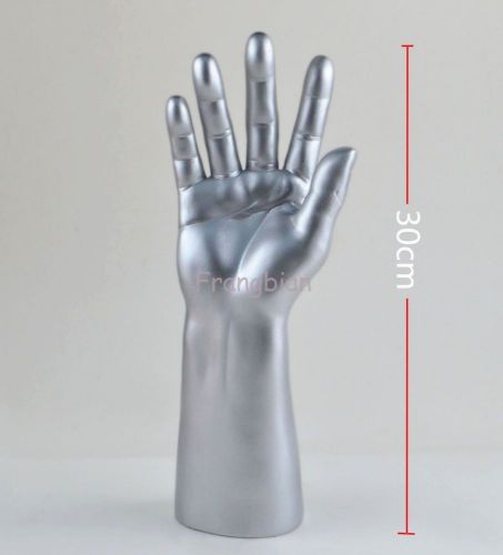 Male Mannequin Right Hand Display Jewelry Bracelet Glove Stand holder Art Sketch