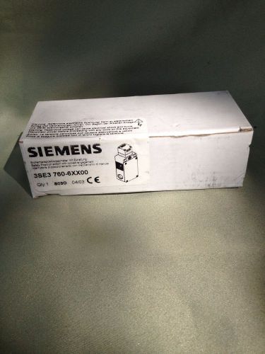 SIEMENS Safety Switch 3SE3 760-6XX00