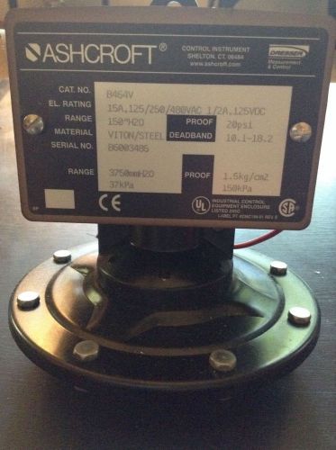 NEW Ashcroft Pressure Switch B464V serial number B6003485
