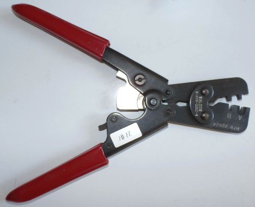 Waldom  W-HTR-2262-A Ratcheting Hand Crimp Tool Crimpers Used, but works great