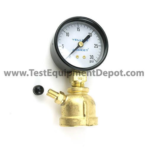 Yellow Jacket 78090 2&#034; Test Unit 0-100 Lb. Gauge 3/4&#034; Pipe