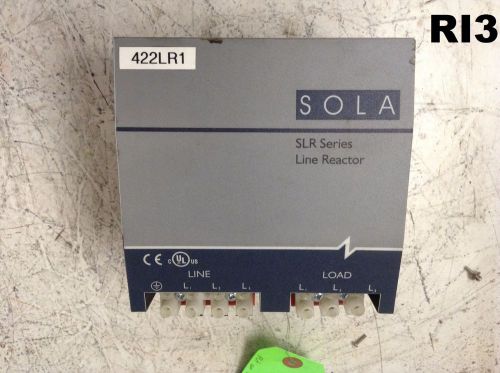 Sola slr-10h-480-3 slr drive reactor 3ph 600v 14a max for sale