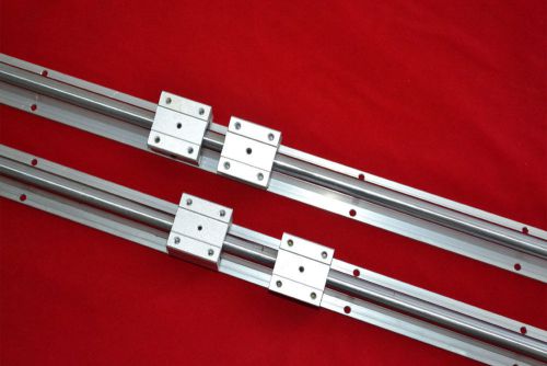 linear bearing slide SBR12-1000mm 2rails+4 blocks for CNC