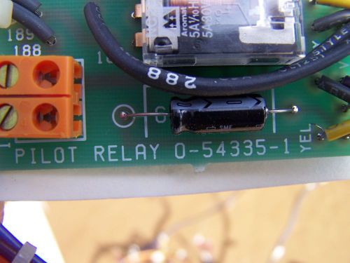 Reliance Electric Pilot Relay PC Board 0-54335-1
